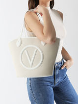 Schoudertas Valentino Beige covent VBS7QO02-vue-porte